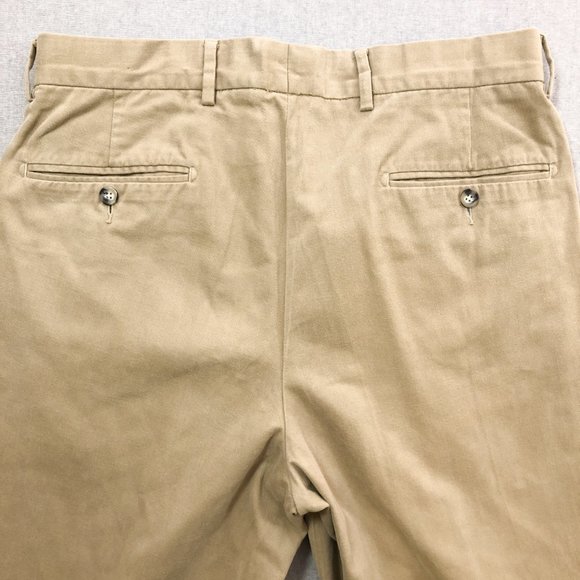 Faconnable Pleated Traveler's Chino Pant 33x30 - Picture 5 of 8